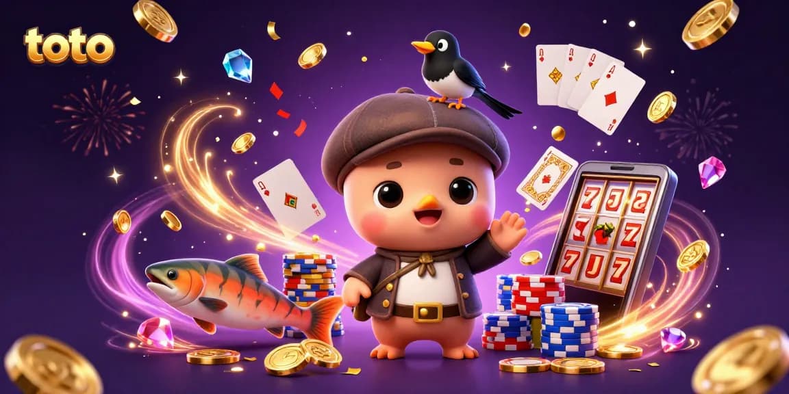 Toto menawarkan kesenangan bermain dengan jackpot, diisi dengan koin emas dan salmon tartan.