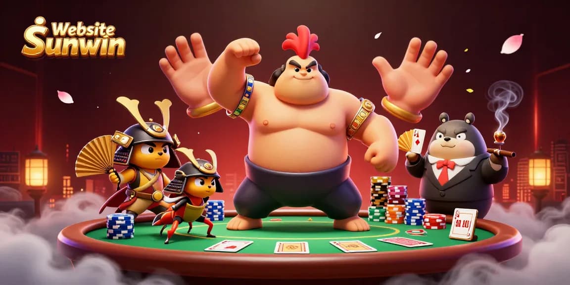Website Sunwin brings dynamic poker gameplay to life with vivid characters and rich casino elements.
