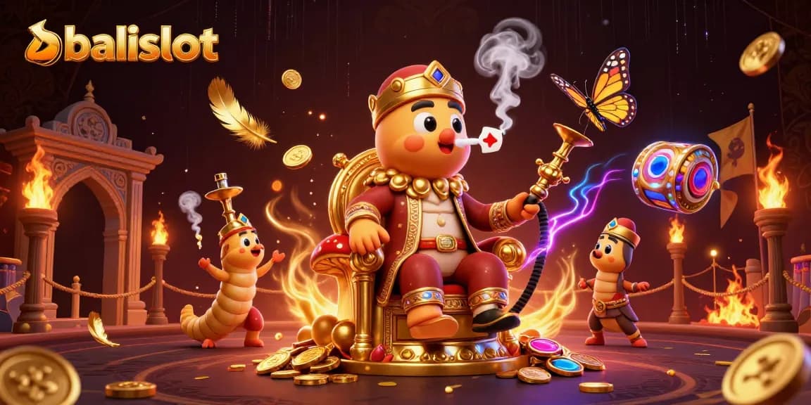 Memenangkan balislot dengan ilustrasi 3D yang kaya detail dan simbol permainan kartu.
