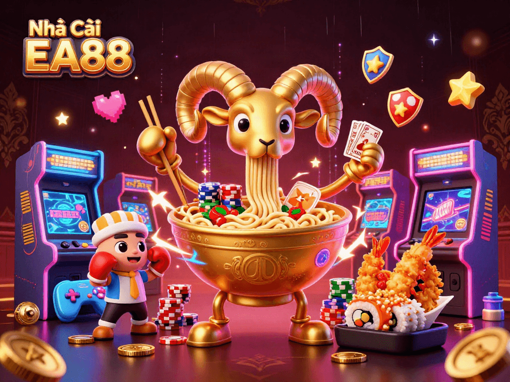 Experience the vibrant energy of Nhà Cái EA88 with exciting gambling characters in action.