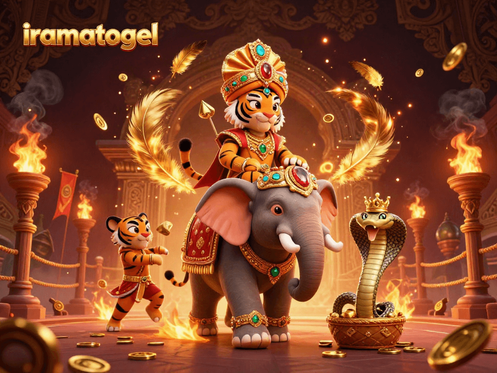 Menangkan permainan iramatogel dengan ilustrasi kartun megah berwarna-warni dan elemen kasino yang menakjubkan.