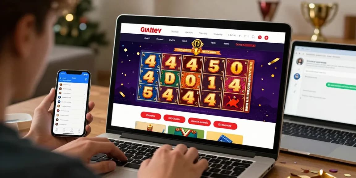 Antarmuka situs rajatogel dengan pengguna memilih opsi togel 4D dalam suasana menyenangkan.