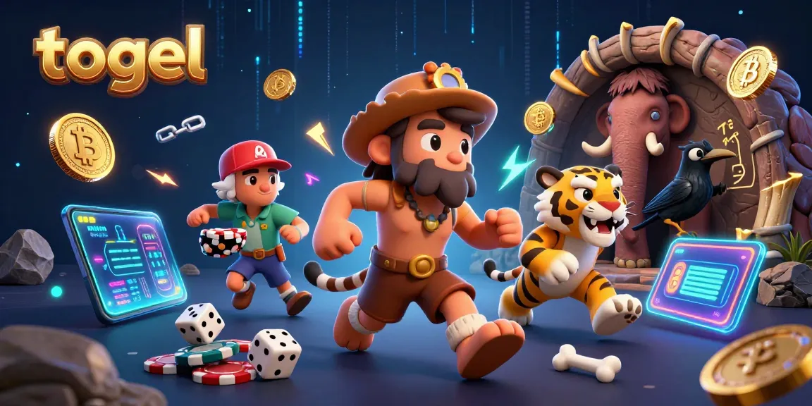 Menangkan togel dengan kombinasi karakter kasino prasejarah dan elemen digital yang menarik.