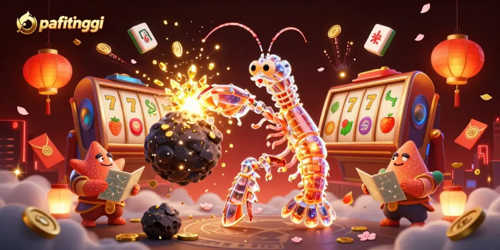 Menggali fitur menarik dari pafitinggi dengan ilustrasi 3D tak terperinci menyoroti karakter unik dan elemen permainan.