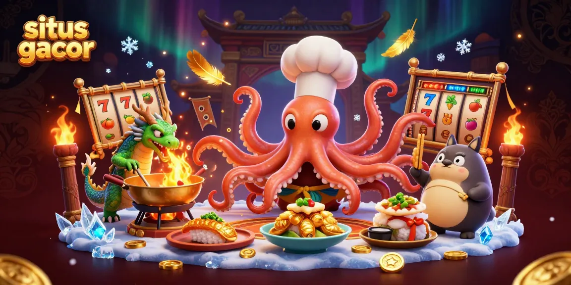 Play engaging slot games at situs slot gacor with vibrant characters and epic winnings.