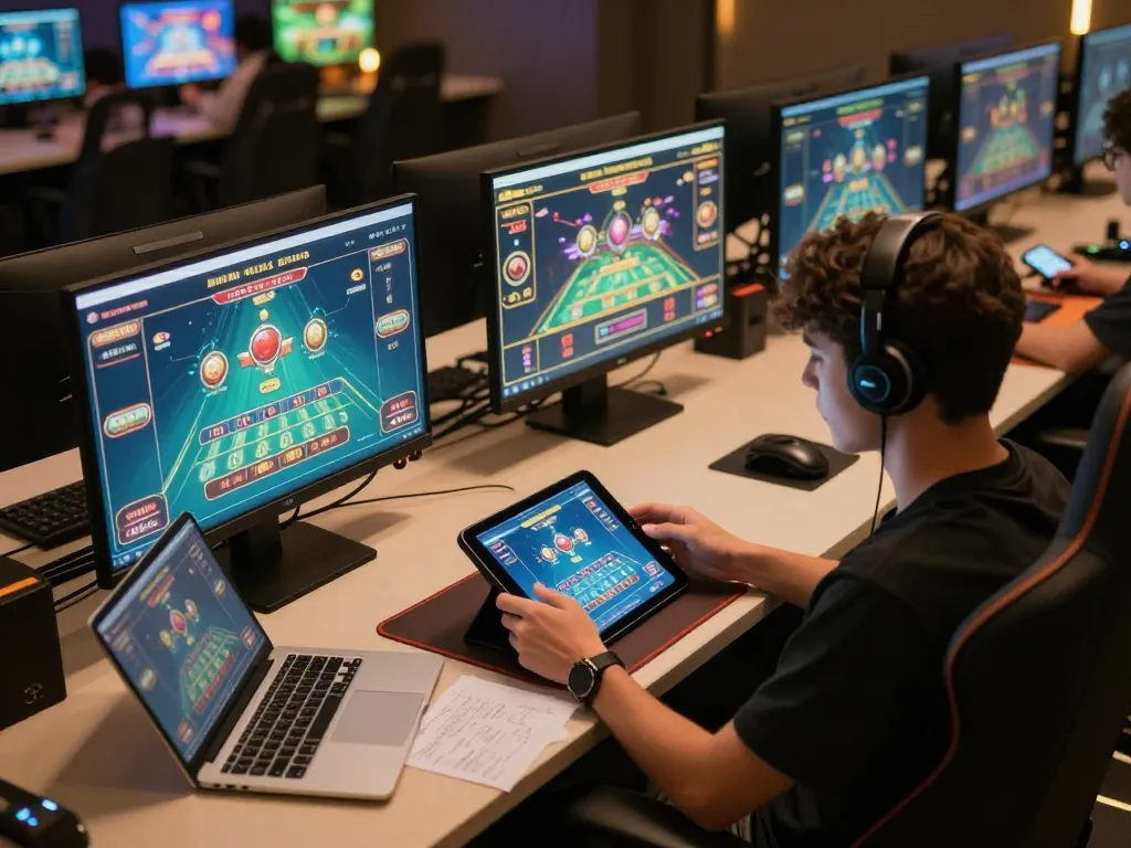 Kết nối với Liên kết 12bet thông qua một thiết lập game online năng động thể hiện việc đặt cược chiến lược