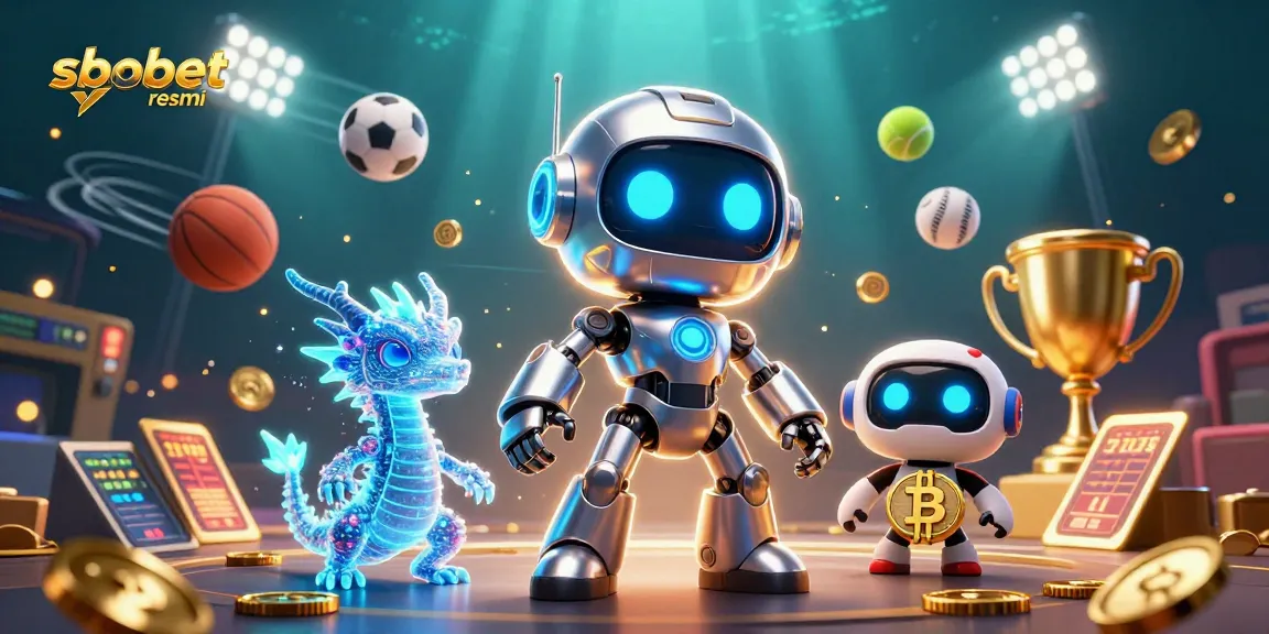 Experience sbobet resmi with engaging sports betting visuals featuring a high-tech atmosphere and dynamic game elements.