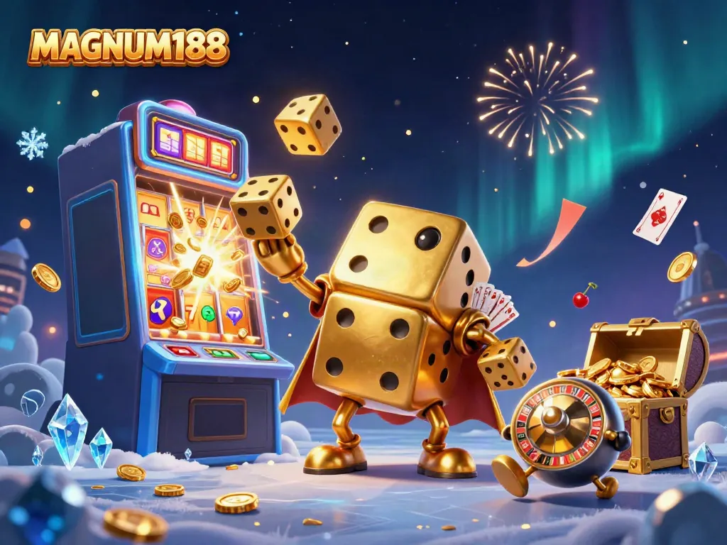 Experience engaging gameplay at MAGNUM188 with dynamic slot features and vibrant casino elements.