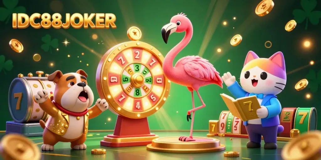 Experience excitement at IDC88JOKER with exhilarating slot machines and engaging games.