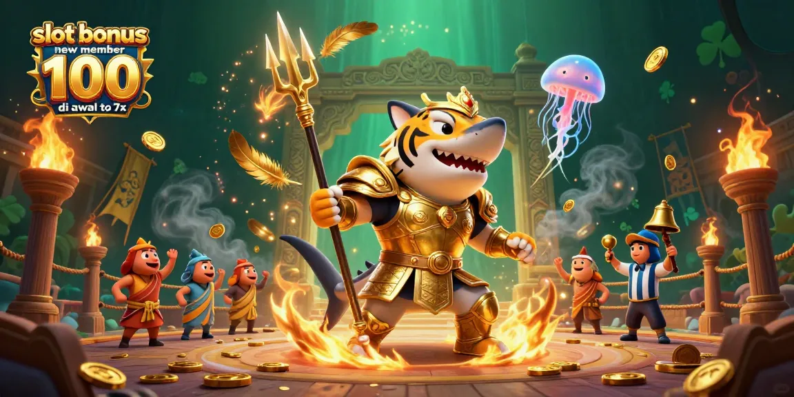 Slot bonus anggota baru 100 di awal hingga 7x dalam ilustrasi 3D yang menawan