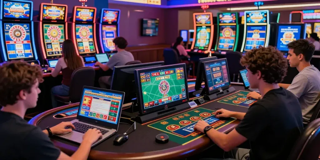 Pengalaman bermain kingliga di kasino virtual modern dengan pemain antusias.