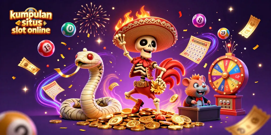 Engage in thrilling fun with kumpulan situs slot online featuring vibrant characters and exciting game elements.