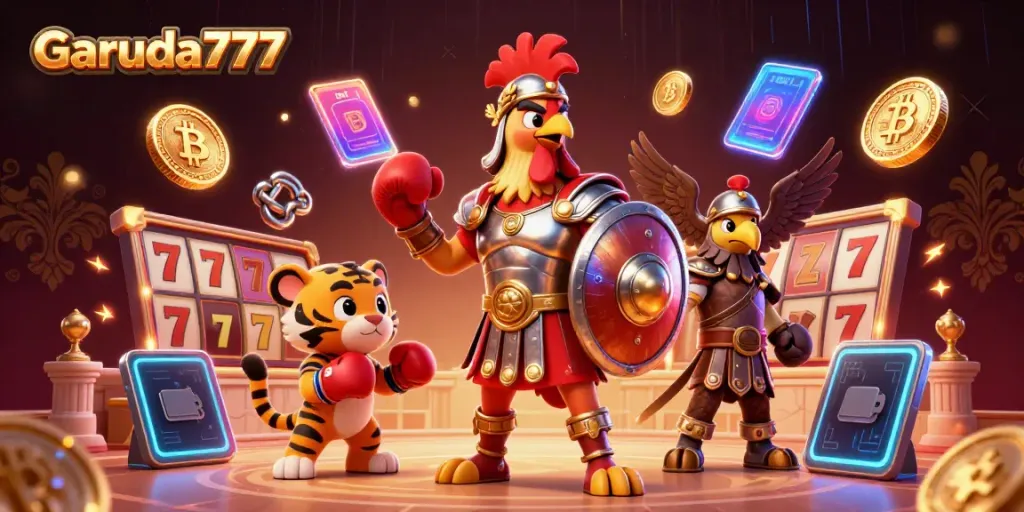 Tingkatkan peluang menang di Garuda777 dengan berbagai permainan slot bertema keberuntungan.