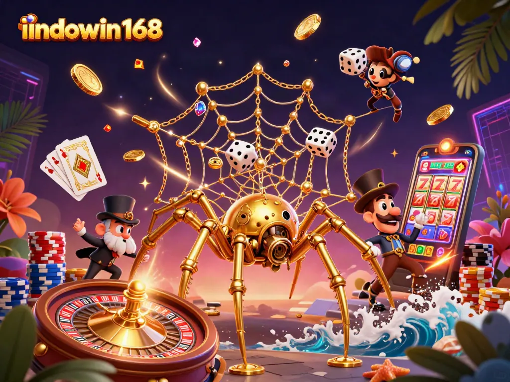 Win big with indowin168 while navigating a vibrant, whimsical casino universe.