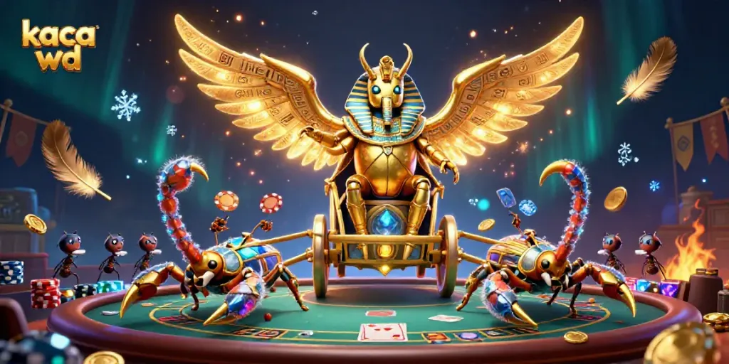 Menangkan permainan judi dengan kaca wd di meja poker yang penuh chip dan kartu.