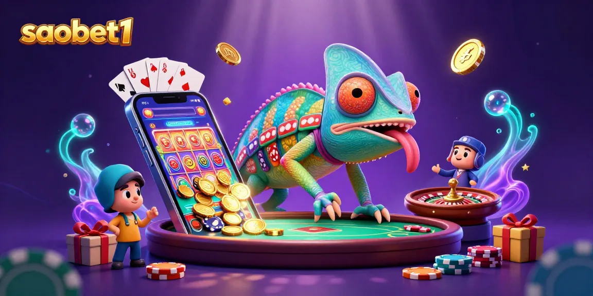 Engage in thrilling games at saobet1 with vibrant casino elements and energetic gameplay all around.