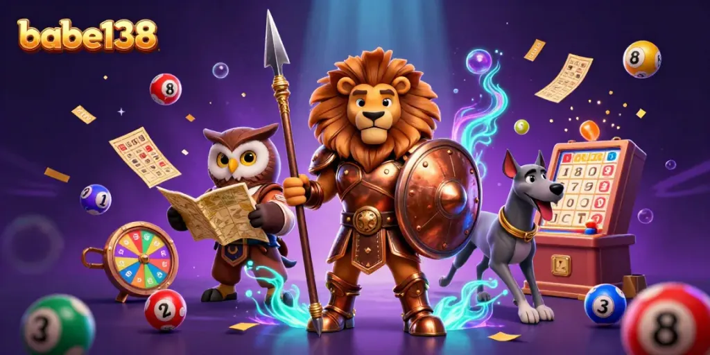 Permainan slot menang besar di babe138 dengan karakter menarik dan elemen menarik yang menambah semangat bermain.
