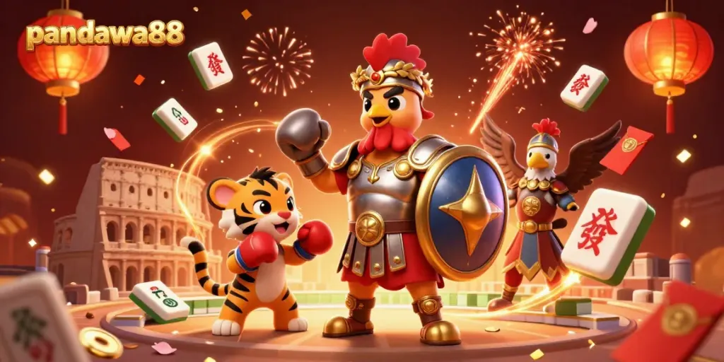 pandawa88 menghidupkan suasana dengan ayam jantan bertarung di arena kasino