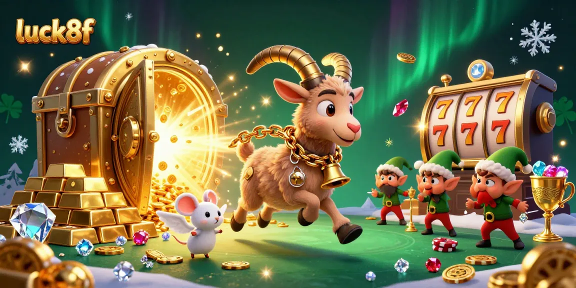 Experience the thrill of luck8f in a vibrant 3D cartoon casino with lively characters and chaotic energy.