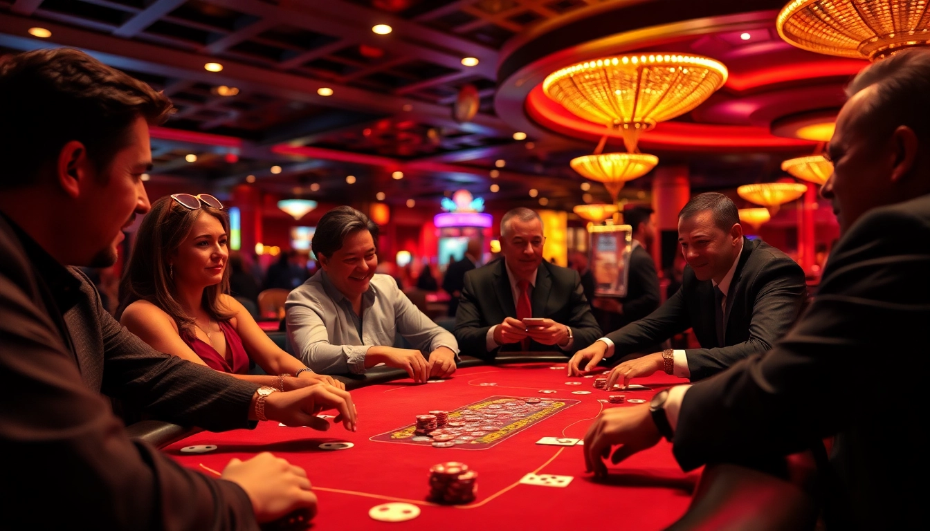 tkp188 meningkatkan taruhan di meja poker yang ramai dan menegangkan.