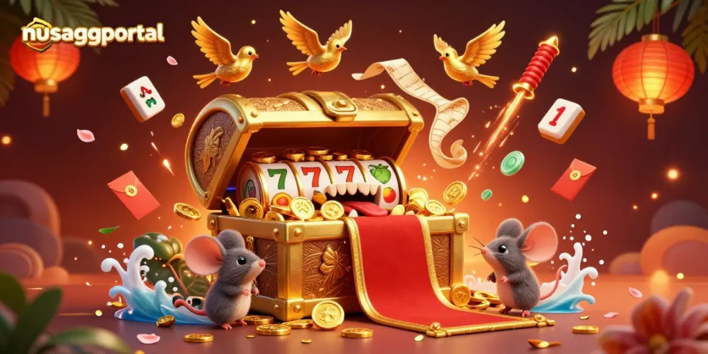 Engage with the vibrant world of nusaggportal while spinning fortune-revealing slot reels and treasures.