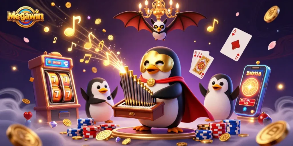 Mengguncang jackpot megawin dengan slot, koin emas, dan elemen kasino yang menakjubkan.